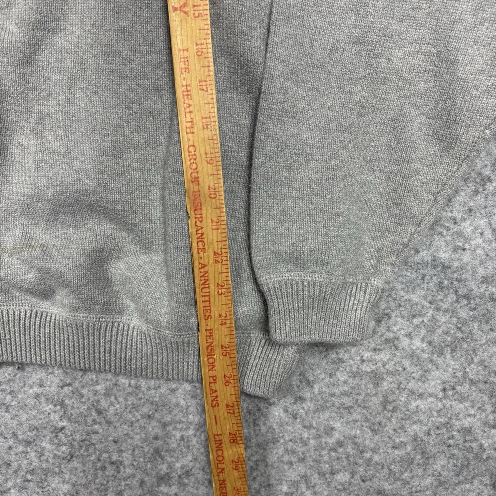 Eddie Bauer Gray Knit Crewneck Pullover Sweater Mens XL - Picture 3 of 7